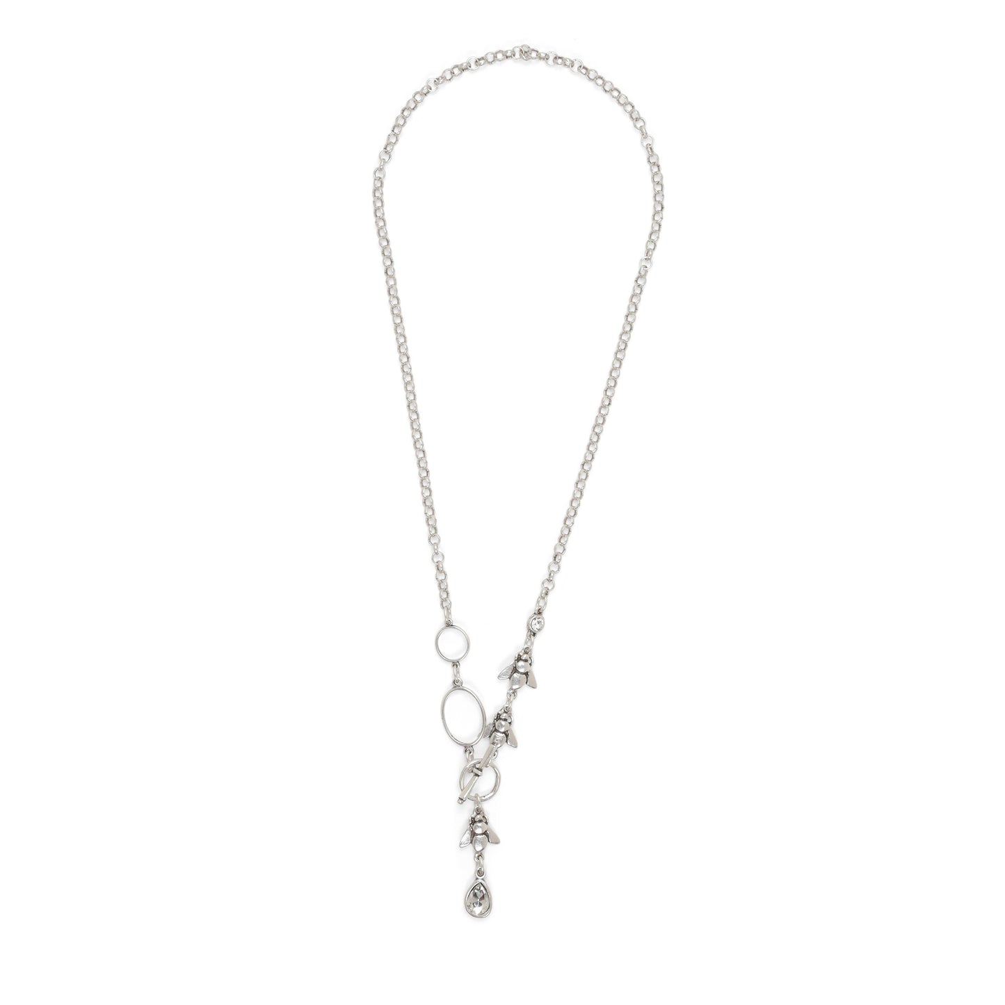 Chanour - Handmade Honey Bee Pewter Necklace - NN3554