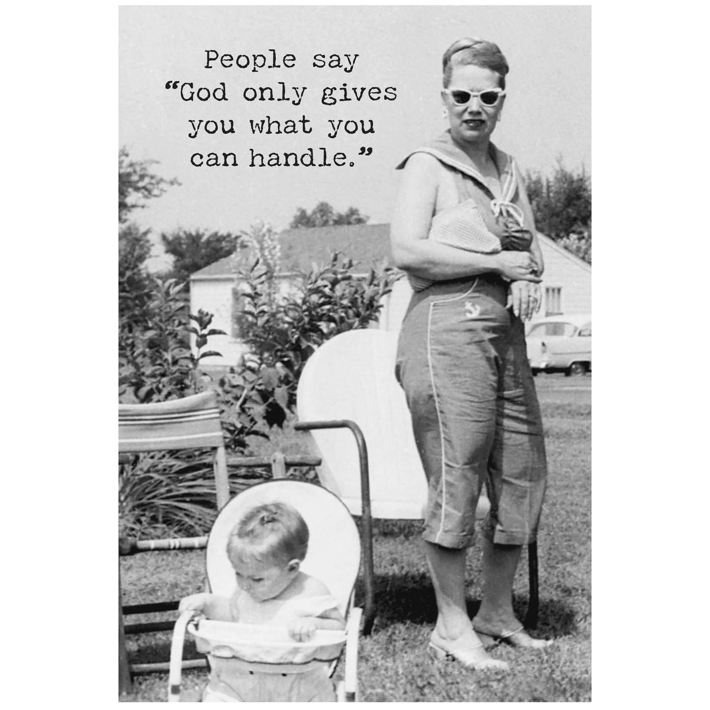 Primitives by Kathy - Hang In There Greeting Card