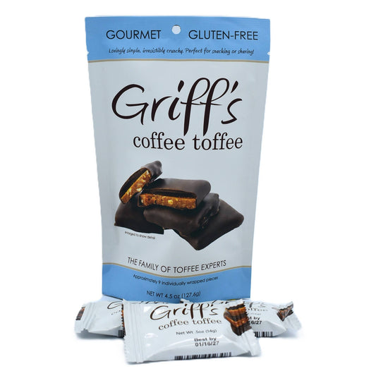 Griff's Toffee - Griff's Coffee Toffee - 4.5 oz bag