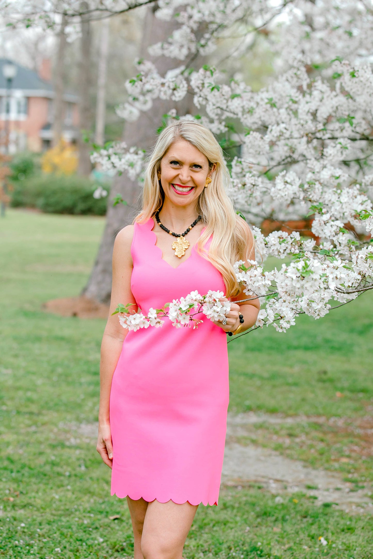 Hidden Truth Jewelry - Black Lava with Cherrie Cross Necklace