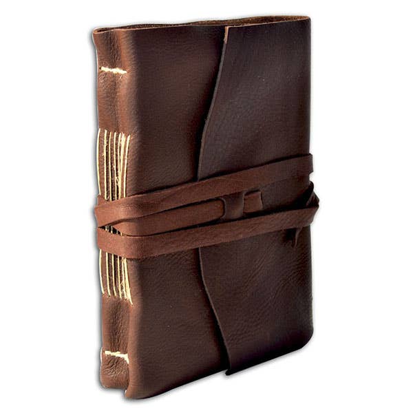 Freund Mayer & Co. - Medieval Leather Journals with Amalfi Paper: 3.5x5.5"