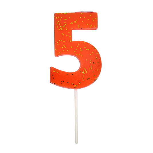 Meri Meri - Colored Number Candles: 5