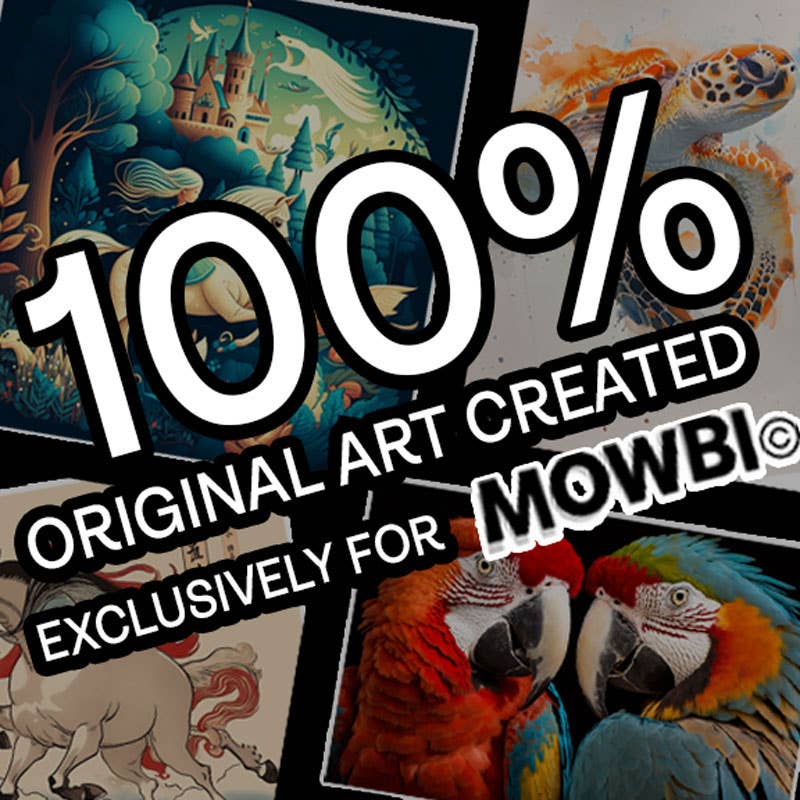 Mowbi - The Red Fairy Art Print: 8x10