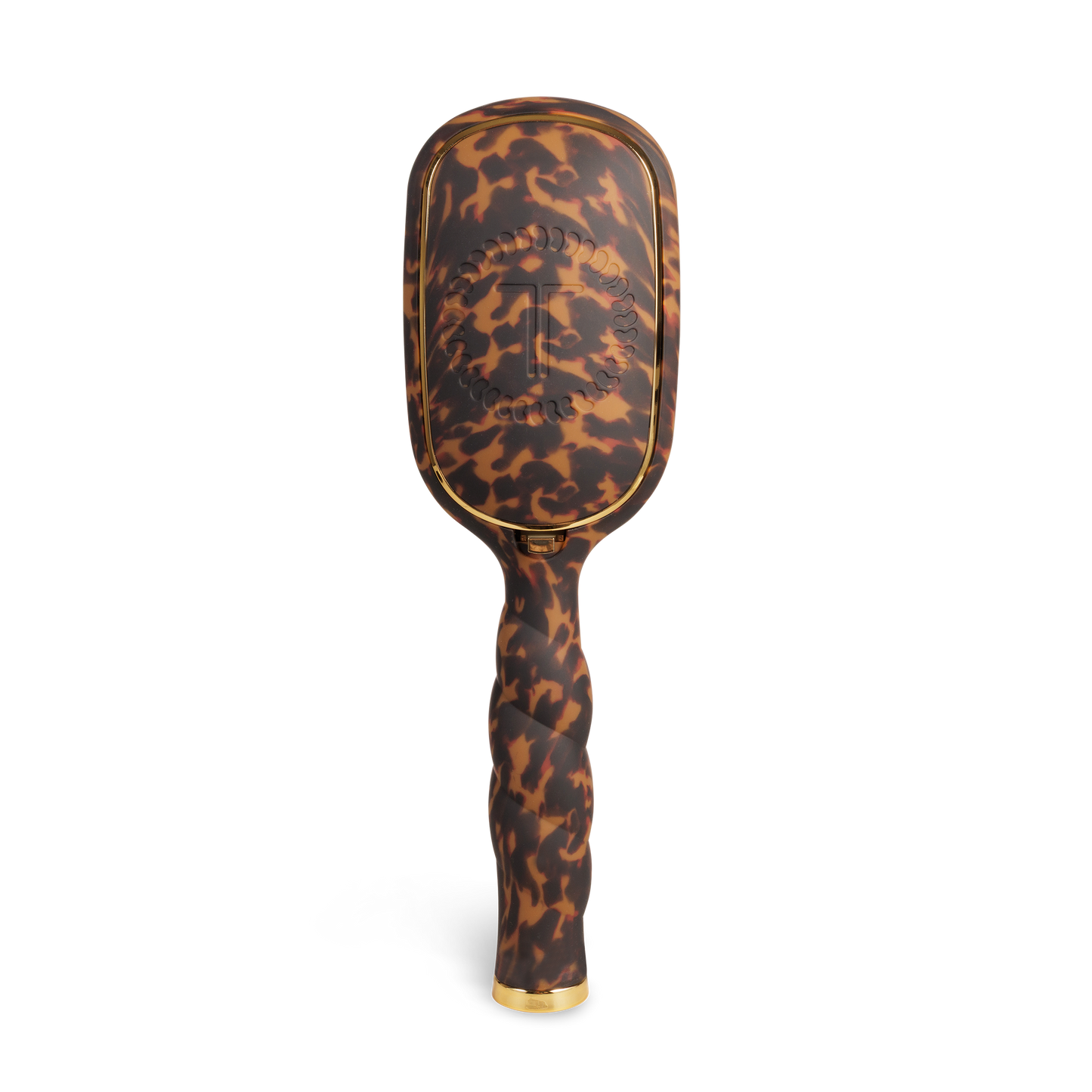 TELETIES - Detangler Hair Brush for Thick Hair - Tortoise