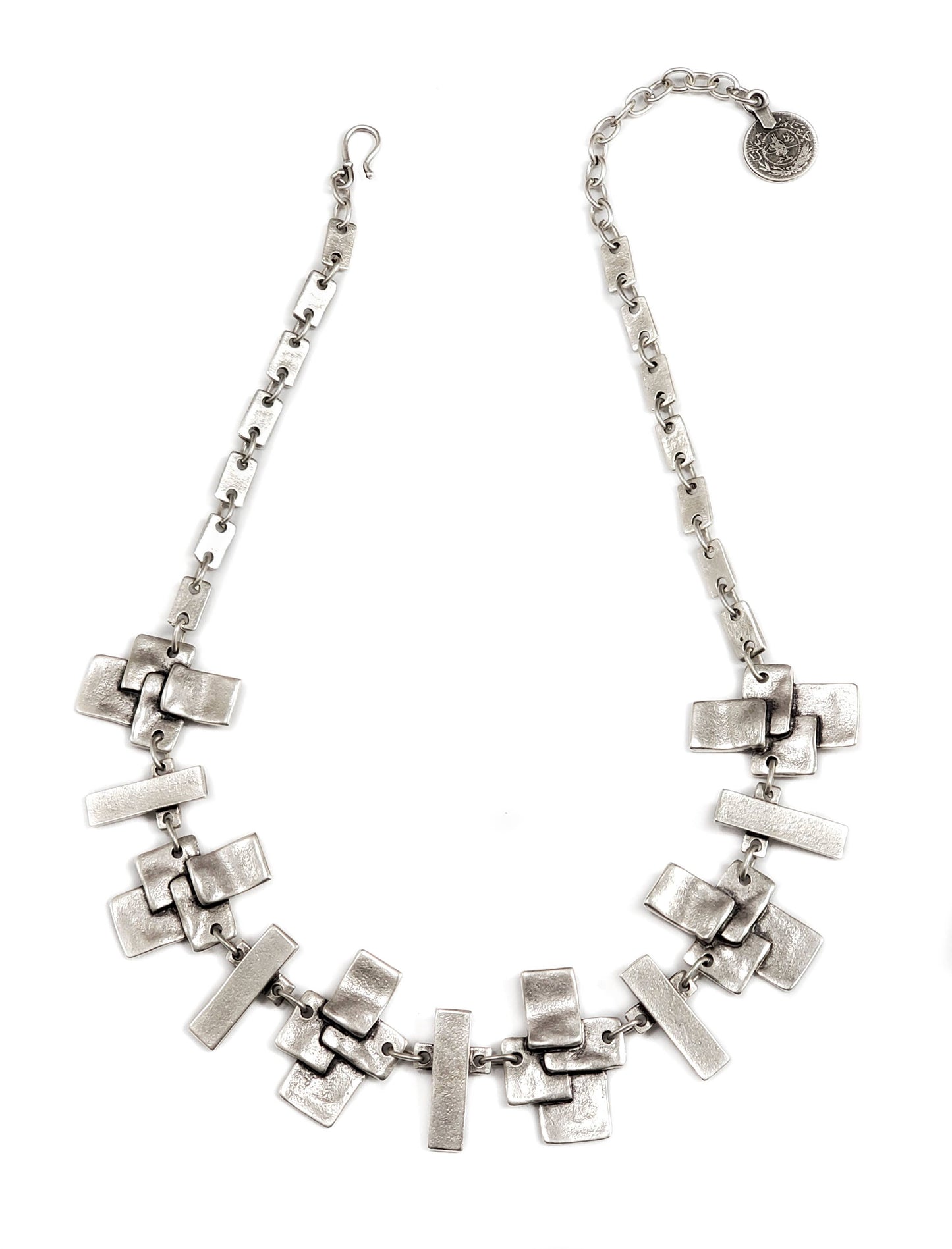 Chanour - Handmade Scream Pewter Necklace - 1540