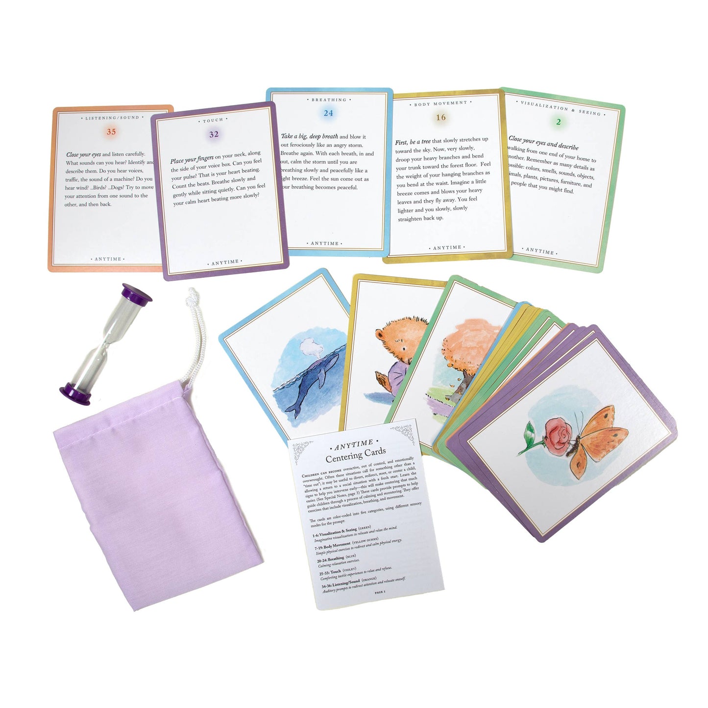 eeBoo - Anytime Centering Cards