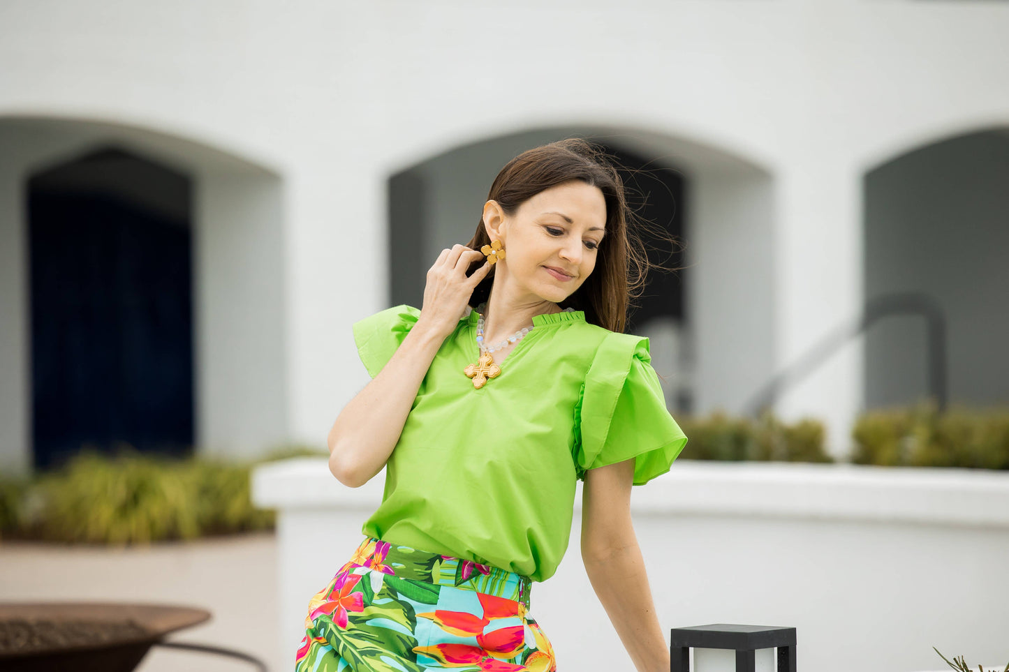 Hidden Truth Jewelry - Megan Pearl Studs