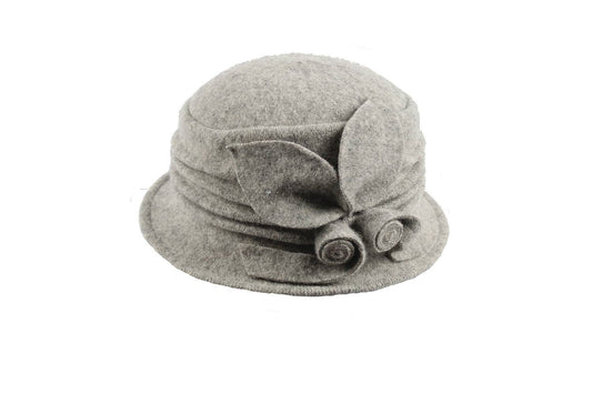 Jeanne Simmons Accessories - 7549 Hat Winter: Grey