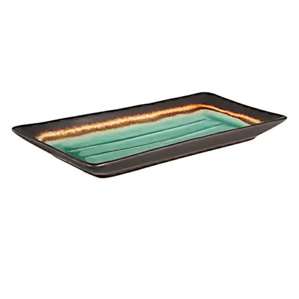 Urban Tokyo - Midori Kanyu 11.75"L Rectangular Shape Serving Platter