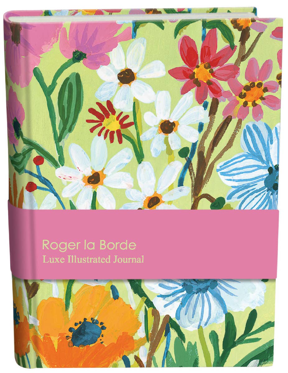 Roger La Borde - Flower Field Illustrated Journal  - AS 068