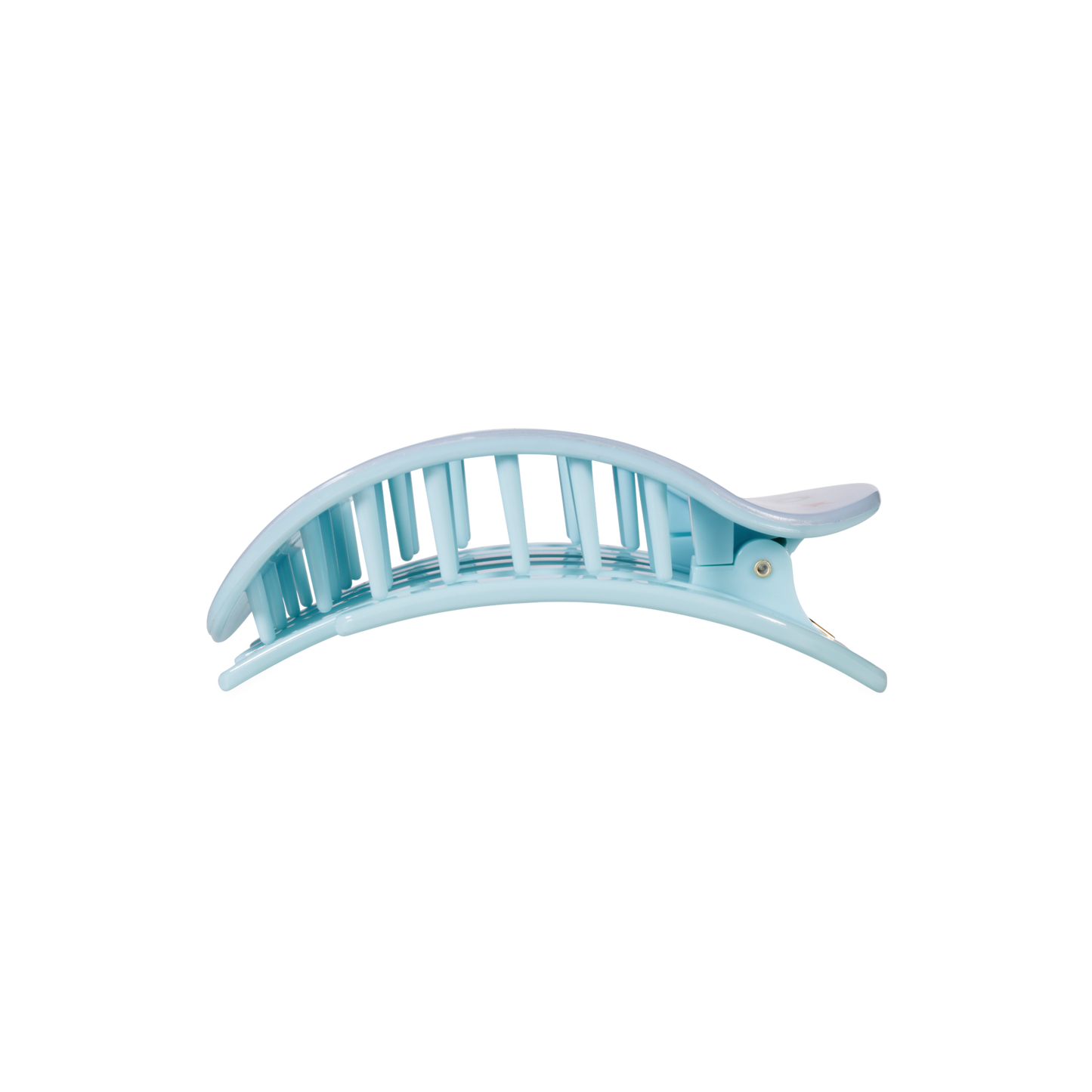 TELETIES - Flat Round Hair Clip | Medium | United We Sparkle