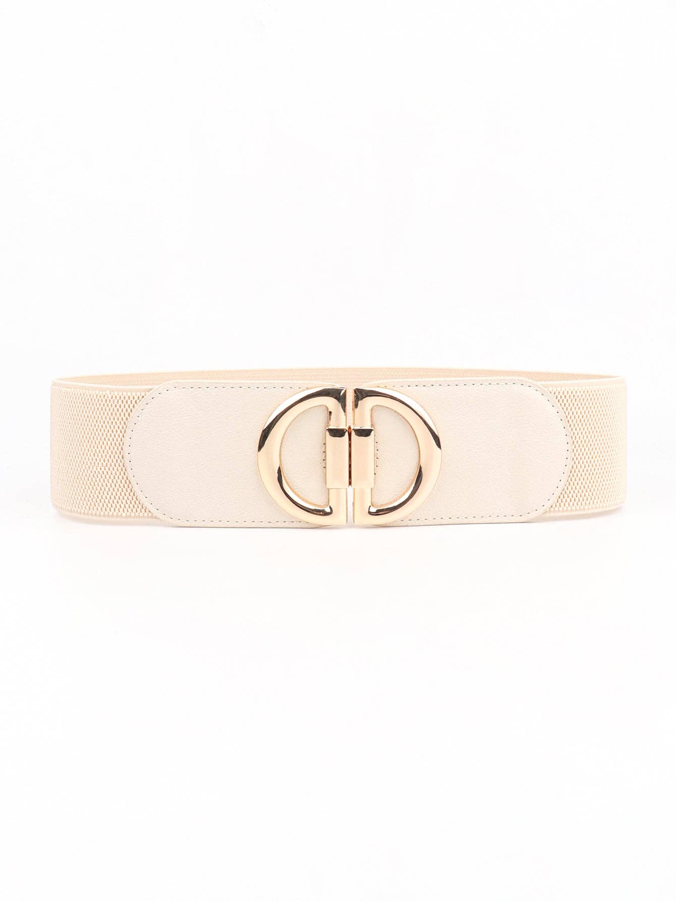 Kustom Kreations Goods - D Buckle Elastic Belt: Ochre / One Size