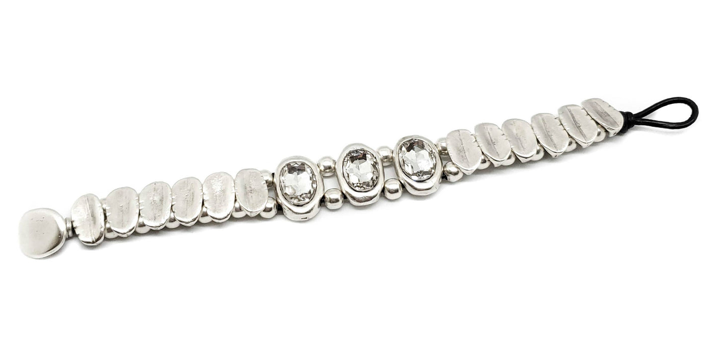 Chanour - Handmade Pewter Bracelet - NB2367