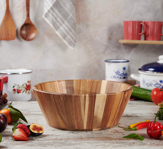 Woodenhouse - Wooden Salad Bowl - Round