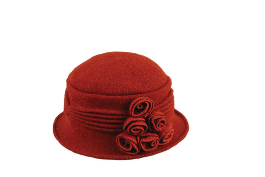 Jeanne Simmons Accessories - 7553 Hat Winter: Rust