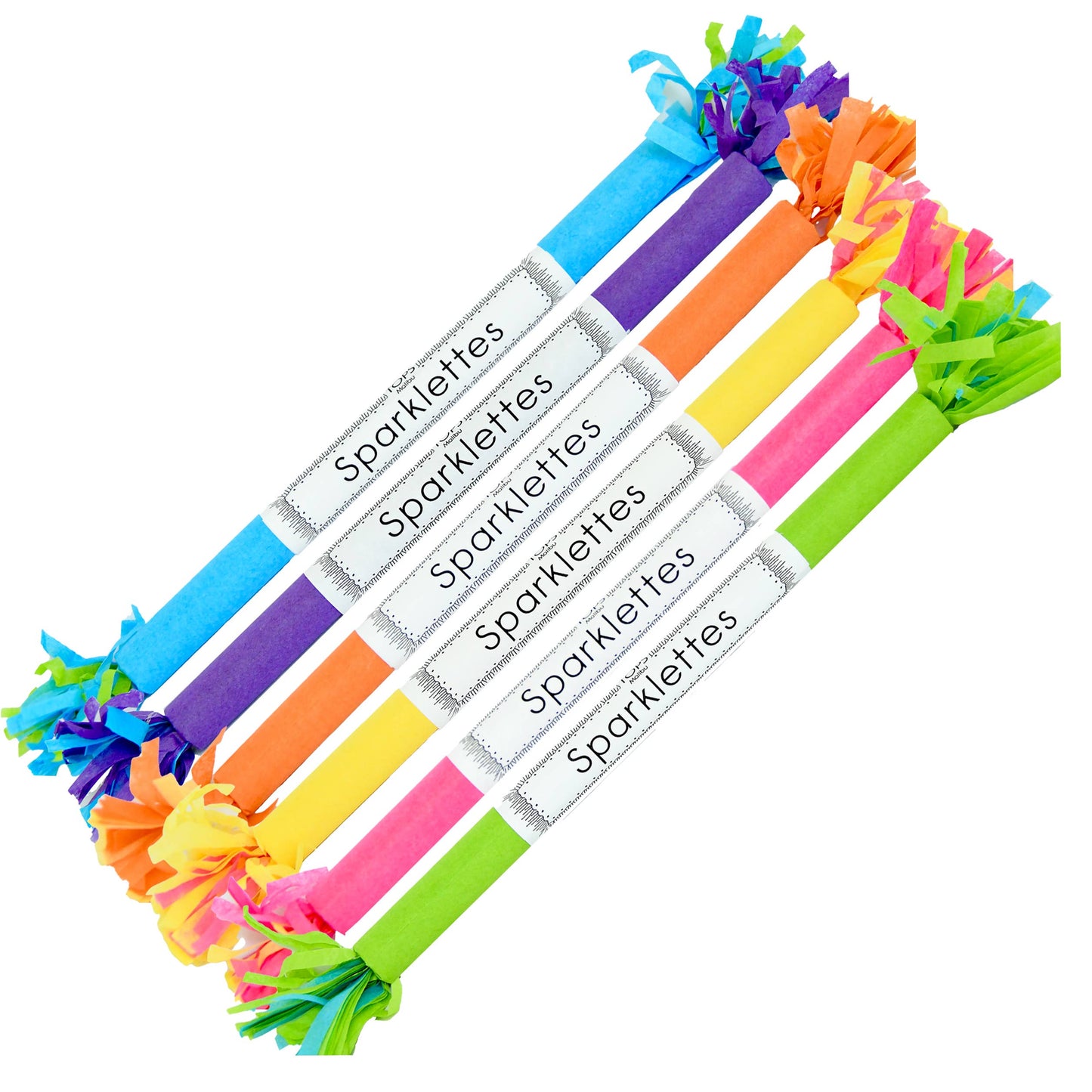 TOPS Malibu - Sparklettes 8" - Brights - Tube of 8 - Assorted Colors