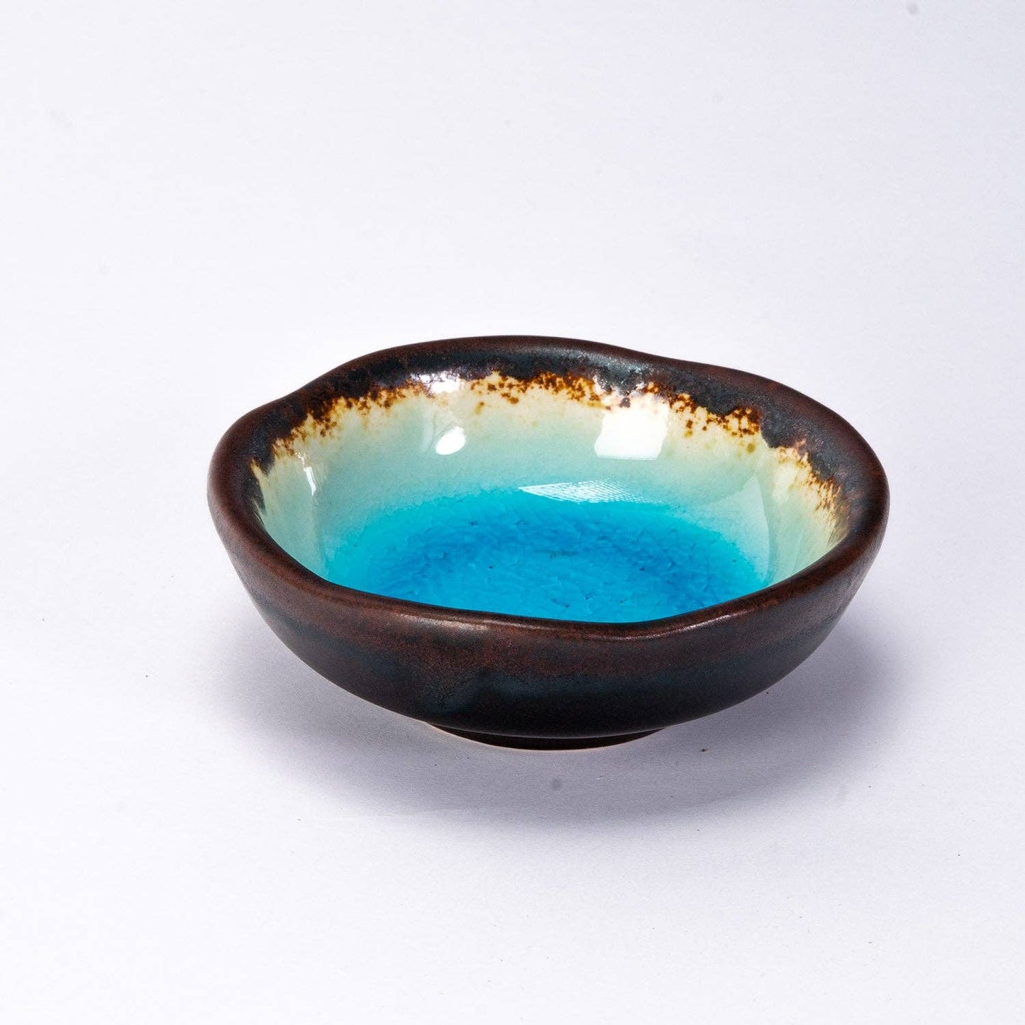 Urban Tokyo - Aozora Kannyu 3.25"Dia x 1.25"H Round Porcelain Sauce Dish (12/144)