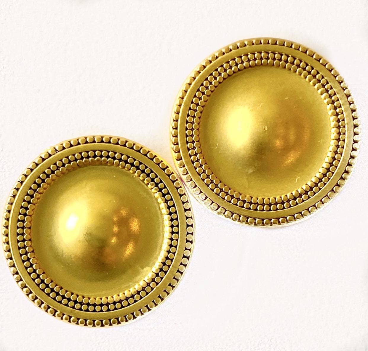 MagneButton - Antique GOLD Magnet Button Pin Set