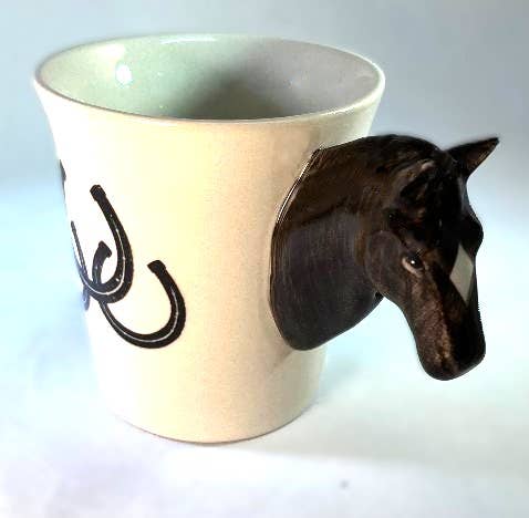 Sea Island Imports, Inc. - Mug, Horse Black