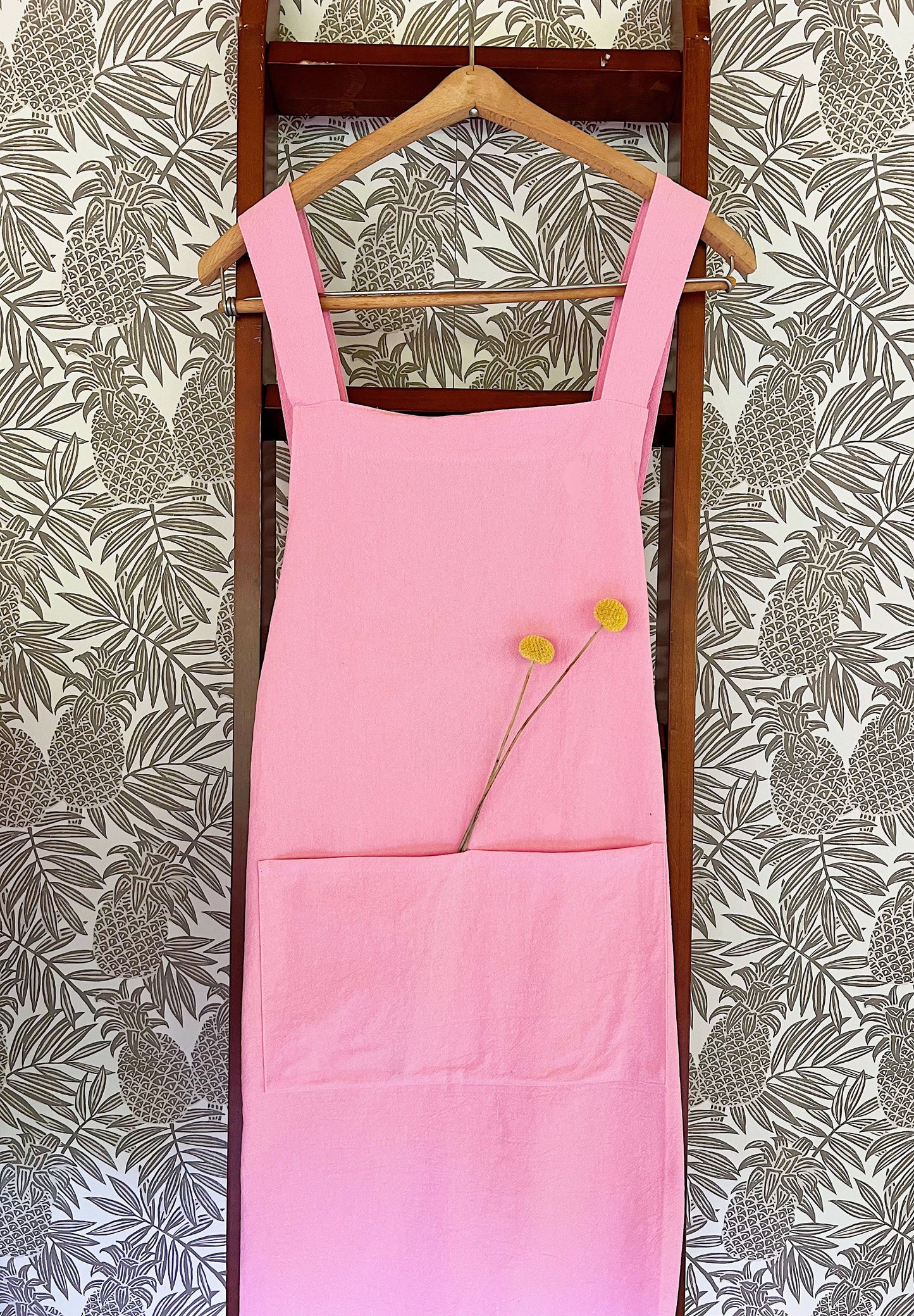 Cate Paper Co. - Cross Back Apron: Terra Cotta