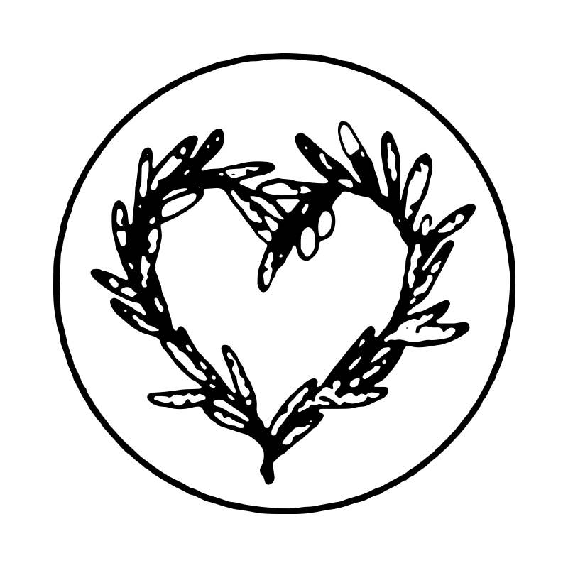 Freund Mayer & Co. - Brass Wax Seal Dies -popular symbols- no handle: Tree of Life