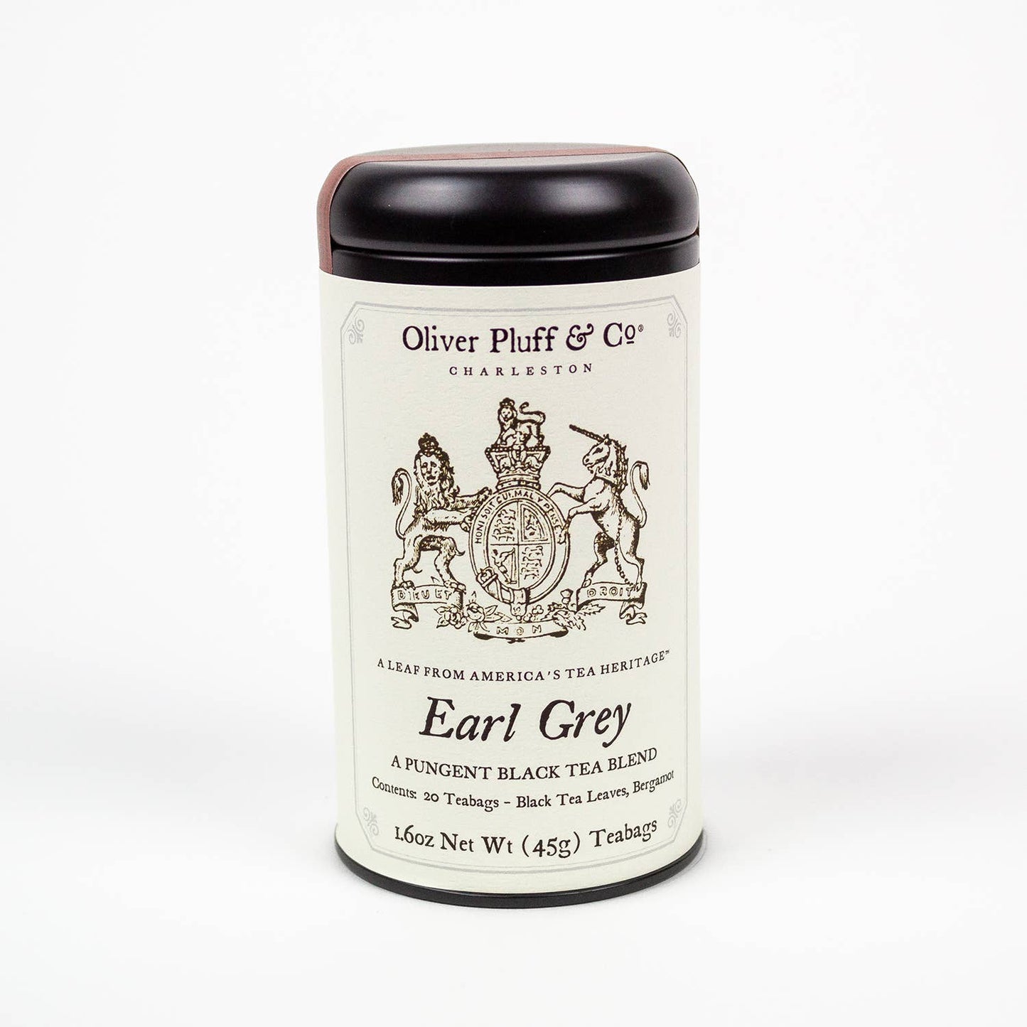 Oliver Pluff & Company - Earl Grey -  20 Teabags in Signature Tea Tin