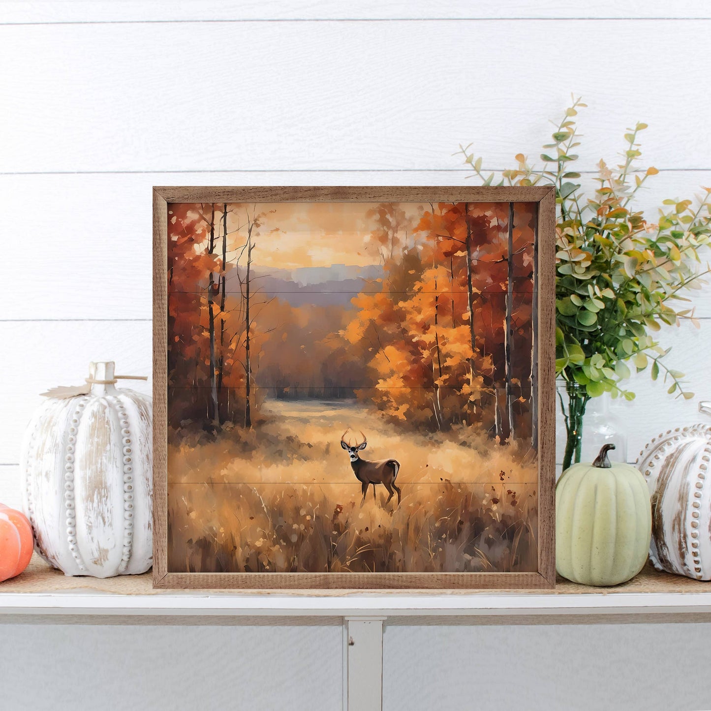 Kendrick Home - Buck In Fall Timber: 24 x 24 x 1.5