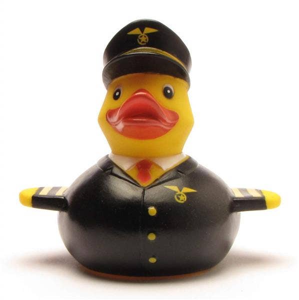 Duckshop - Pilot Duck Rubber Duck - rubber duck