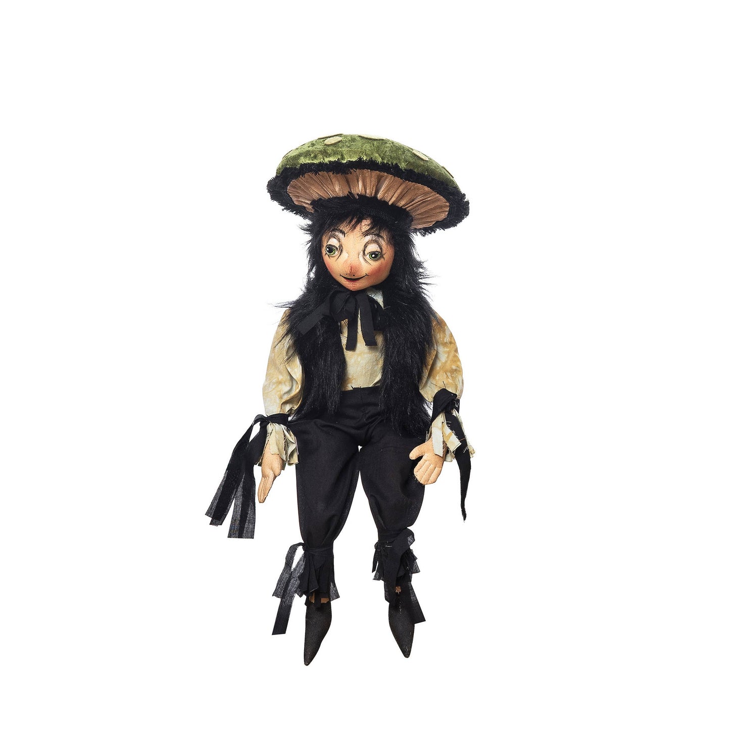 C&F Home - Tommy Toadstool Gathered Traditions Art Doll