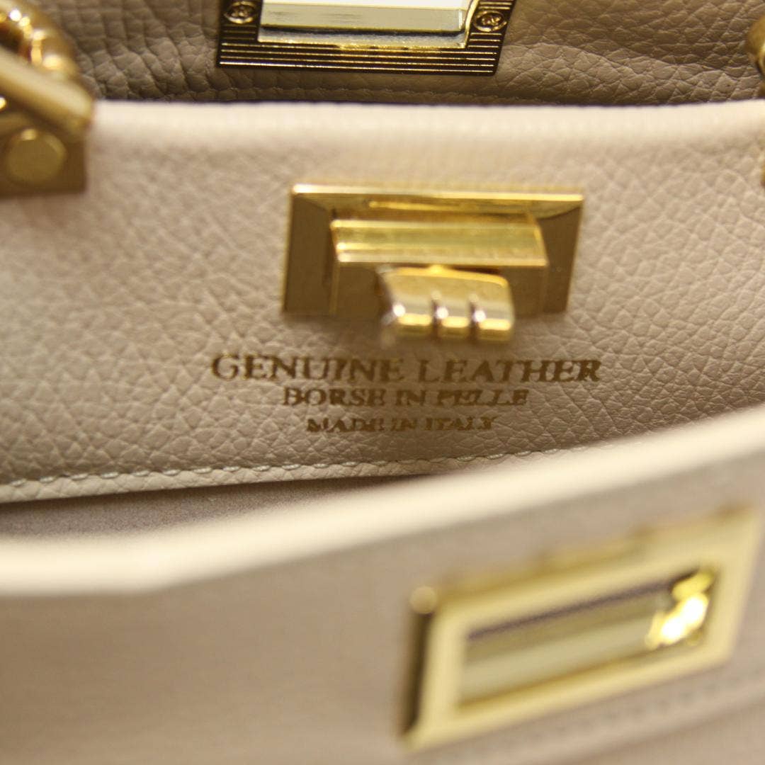 German Fuentes Handbags - GF0823 GENUINE ITALIAN LEATHER HANDLE AND CROSSBODY BAG: CAMEL