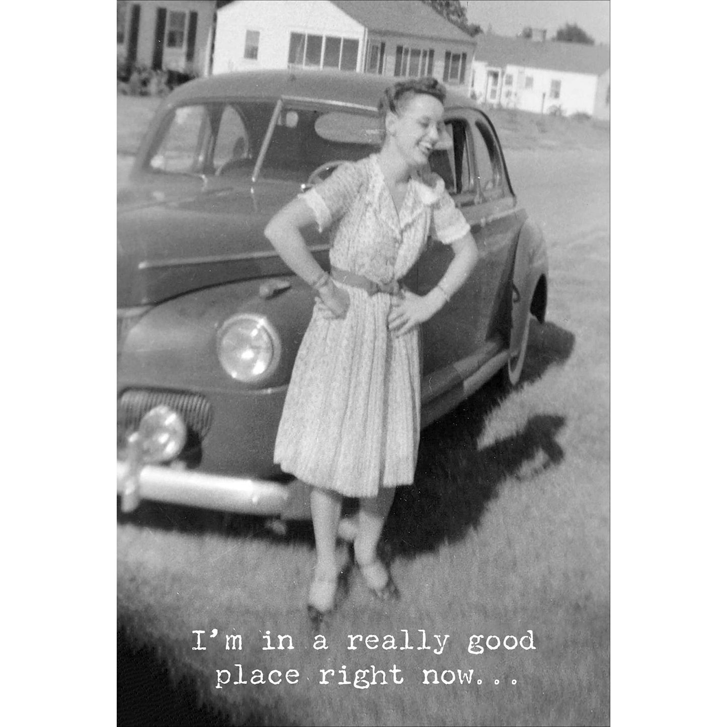 Primitives by Kathy - A Really Good Place Greeting Card