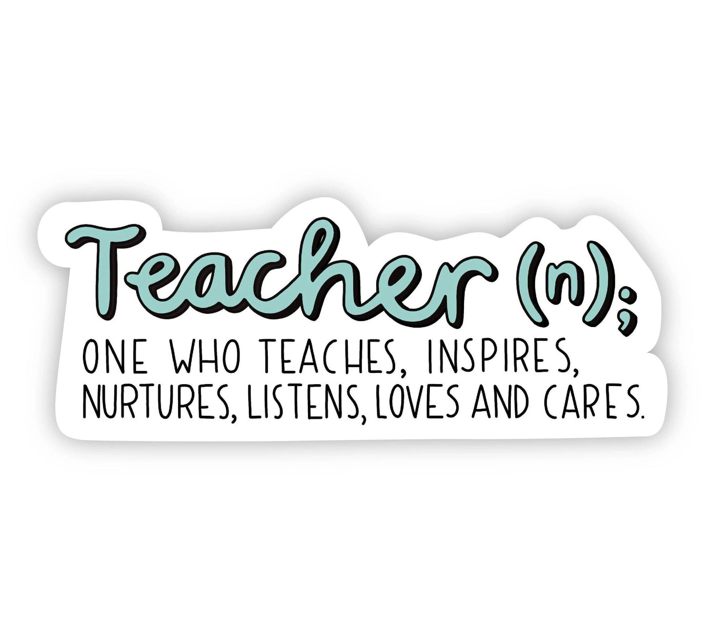 Big Moods - Teacher Definition Sticker