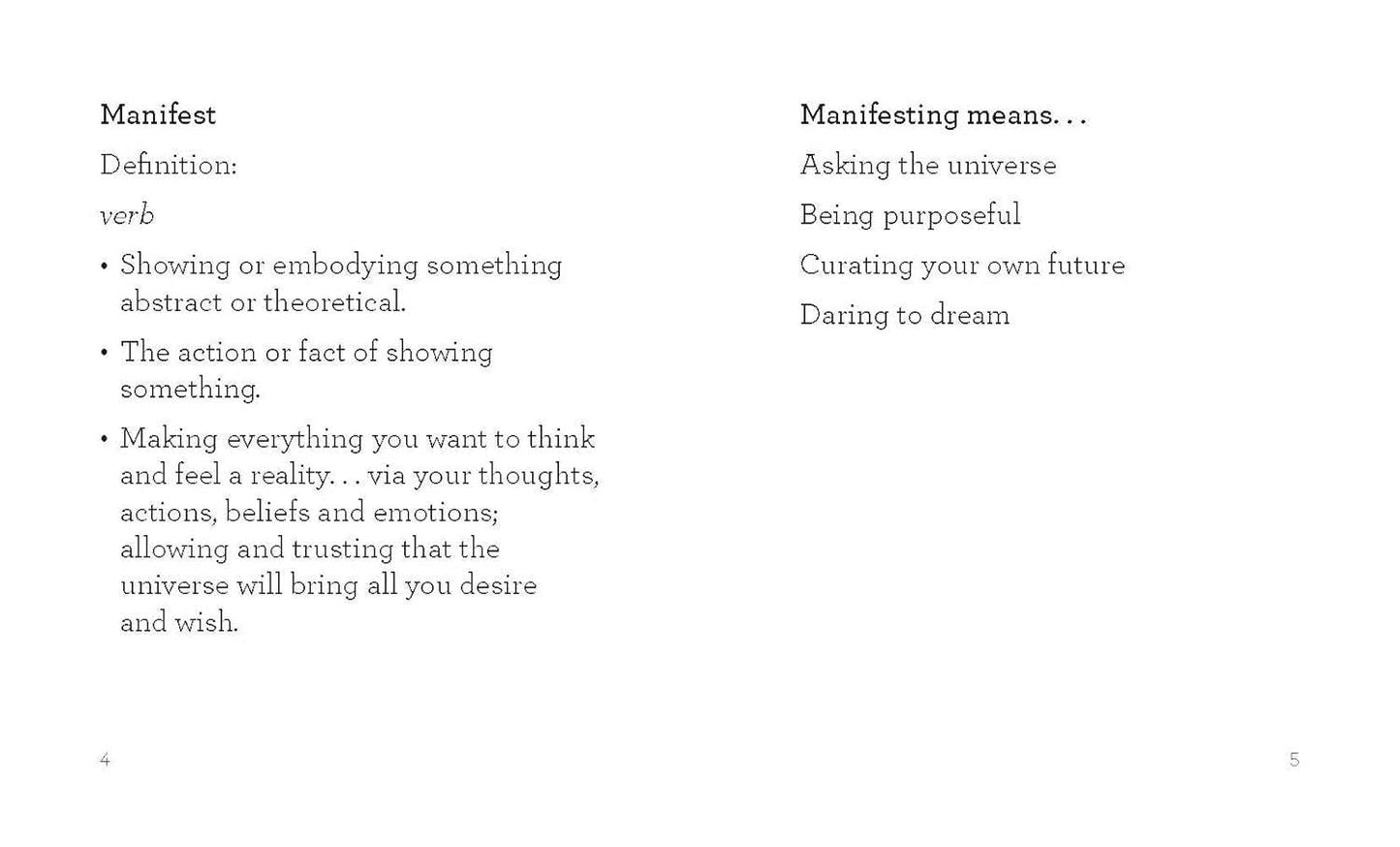 Chronicle Books - The Little Book of Manifesting