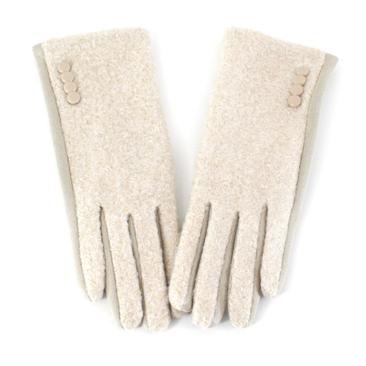 Pretty Persuasions - A23079 Windy Chic Gloves: 06 Sand