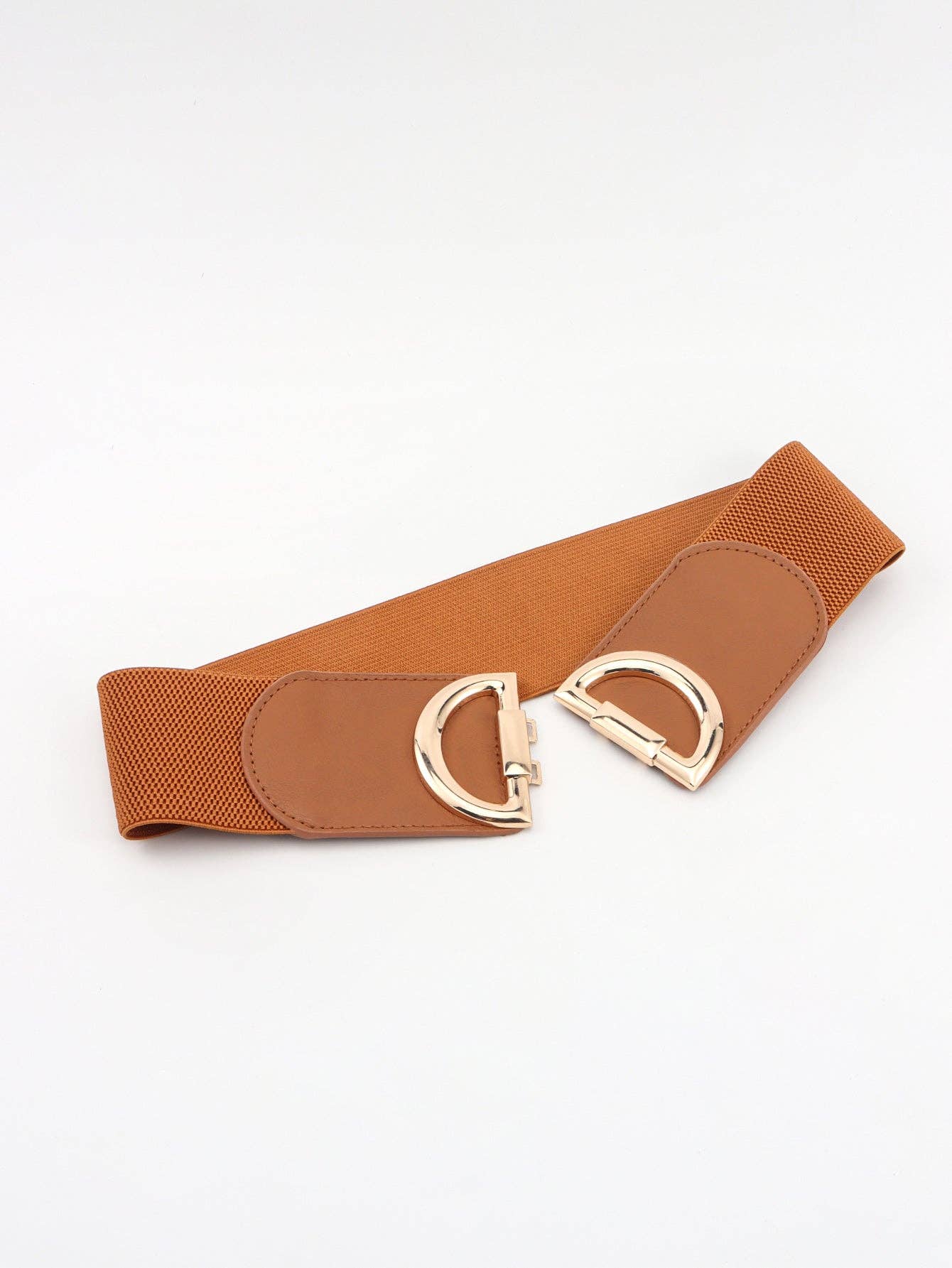 Kustom Kreations Goods - D Buckle Elastic Belt: Black / One Size