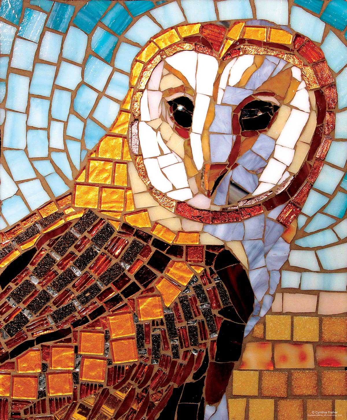 SunsOut - 0400 Stained Glass Owl 1000 pc Puzzle