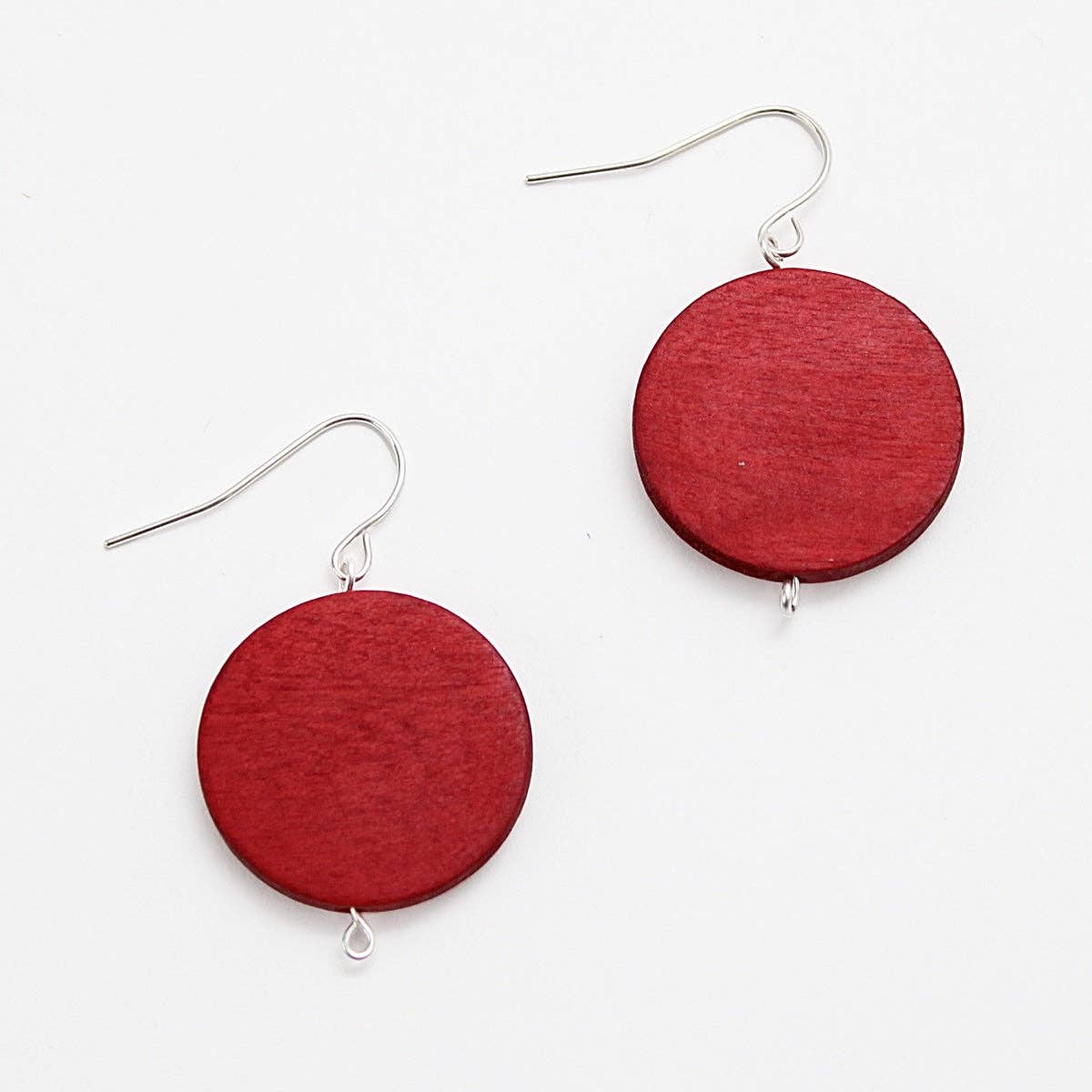 Sylca Designs - Red Dot Rosie Earrings