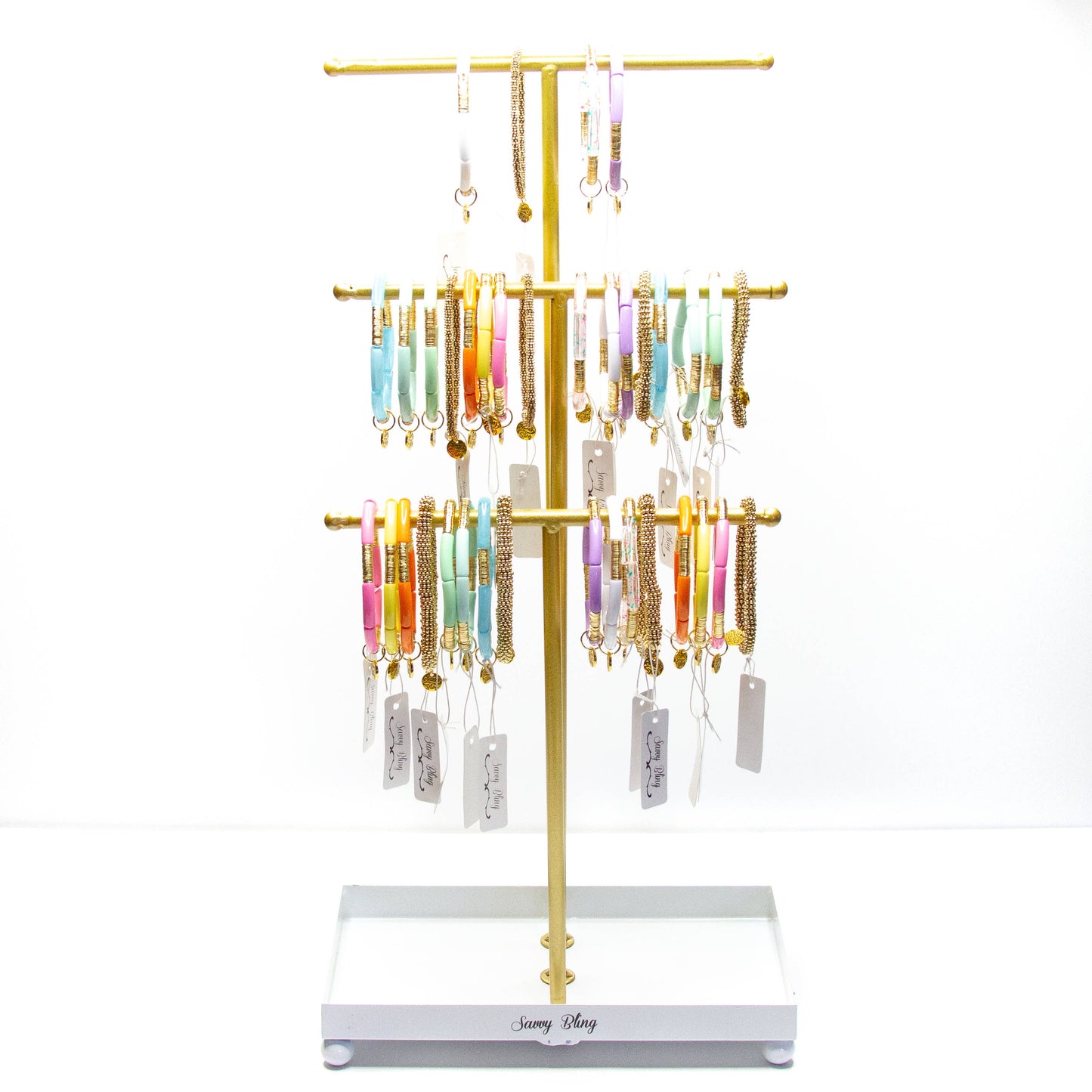 Savvy Bling - Bracelet Necklace Jewelry Display