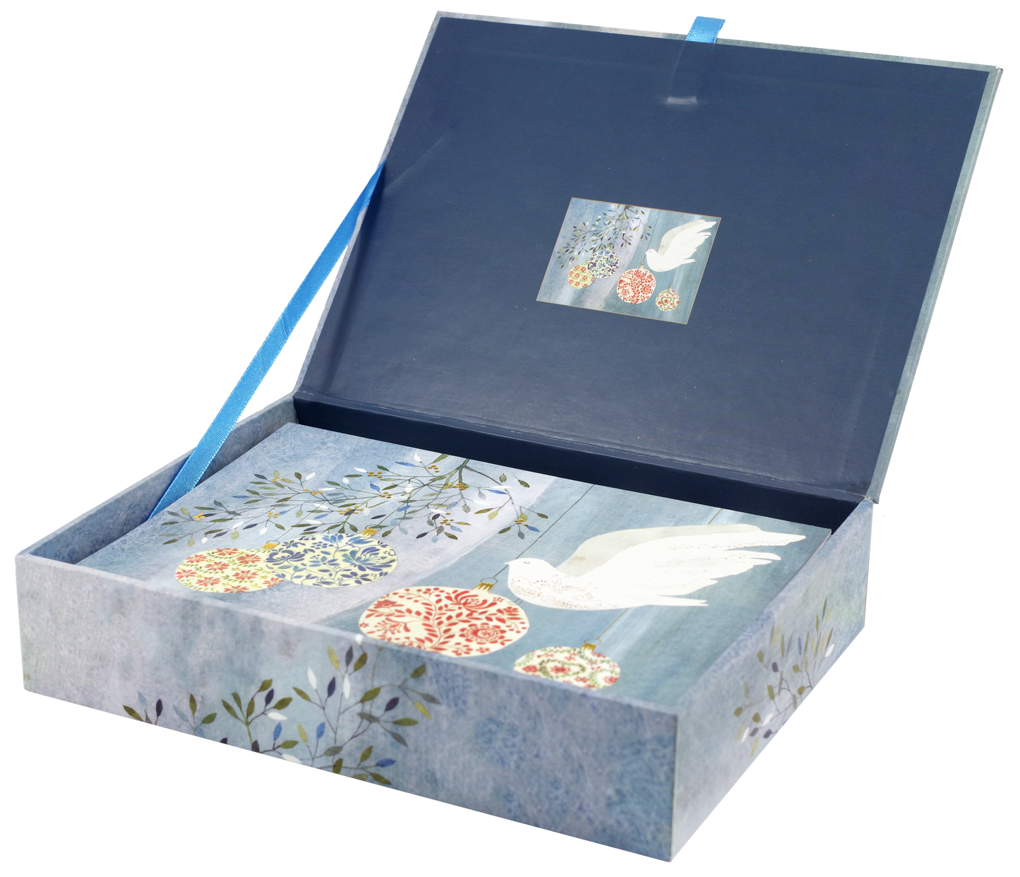 Peter Pauper Press - Festive Dove Deluxe Boxed Holiday Cards