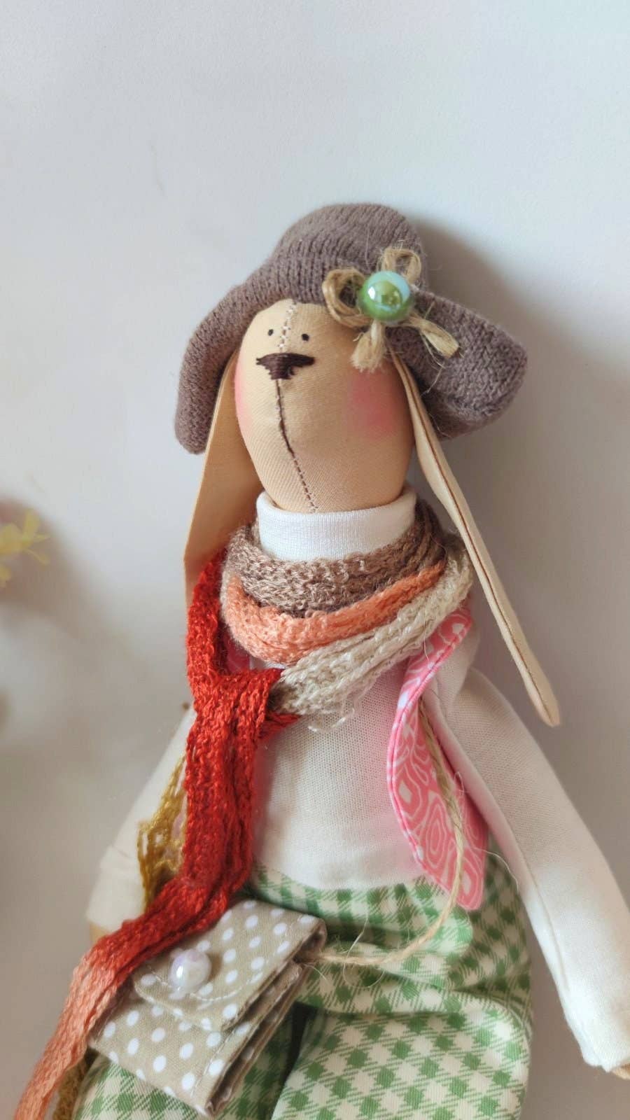 ChernikovaNataliya - Handmade Soft Toy Bunny Rabbit, Home Decoration