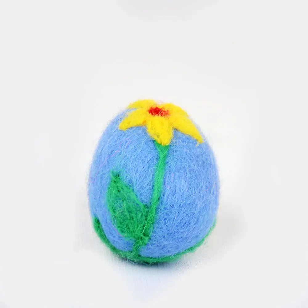 Wool Haus - Bright Felted Wool Easter Egg Decoration