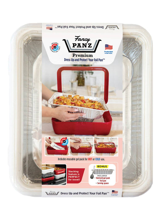Fancy Panz - Fancy Panz® Premium - White, Includes Hot/Cold Gel Pack