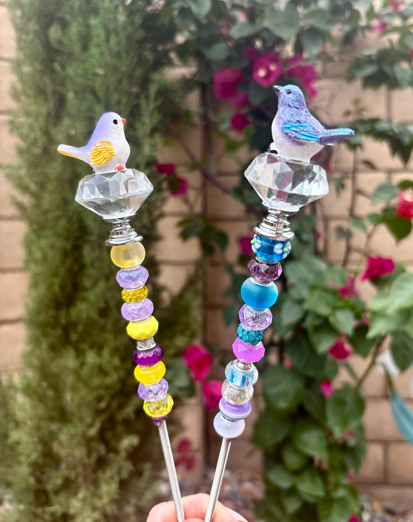 Sea of Bliss Shop - Small Bird Garden and Plant Stakes