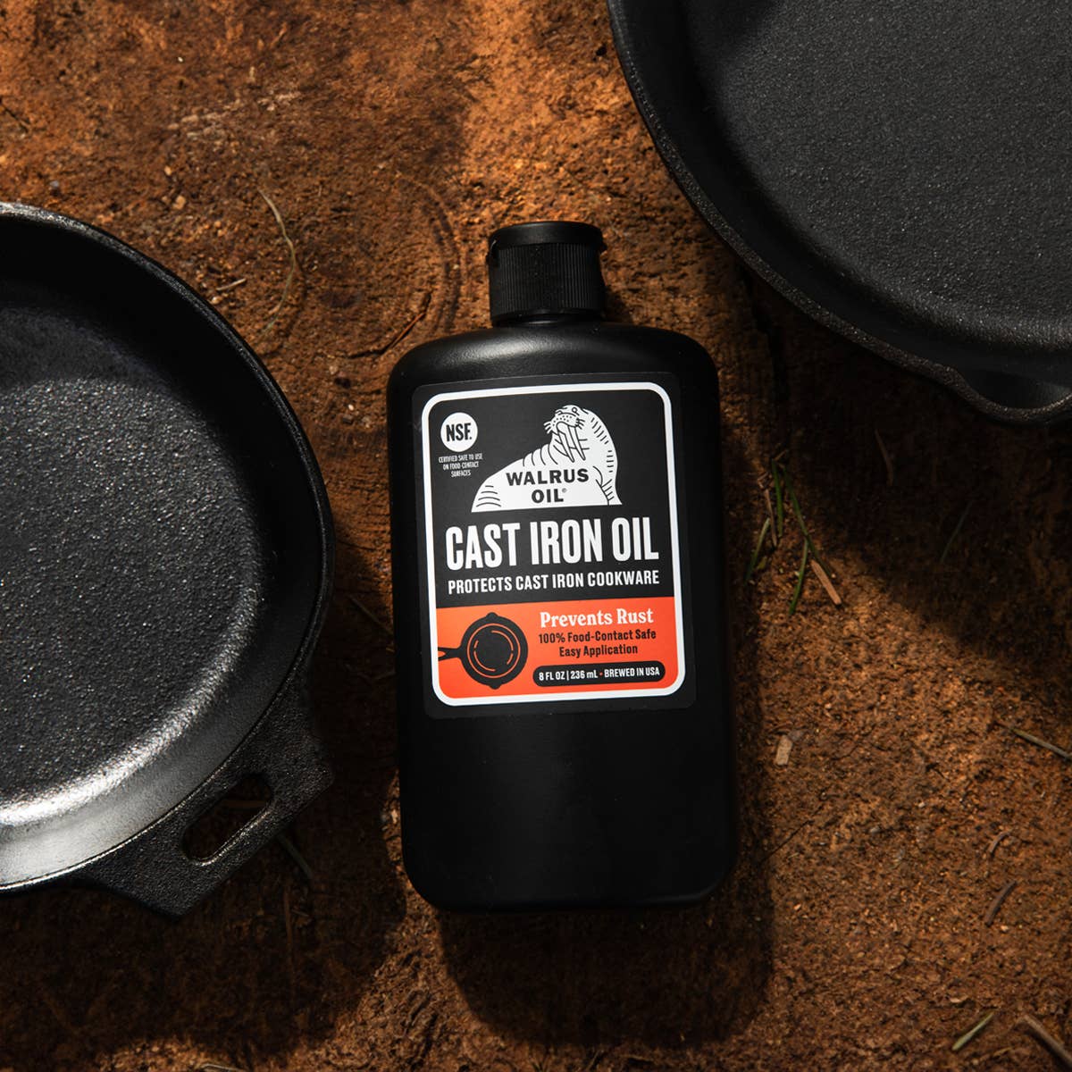 Walrus Oil - Cast Iron Oil, 8oz