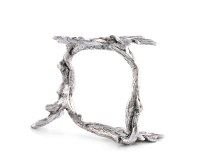 Vagabond House - Pewter Oak Branch Napkin Ring