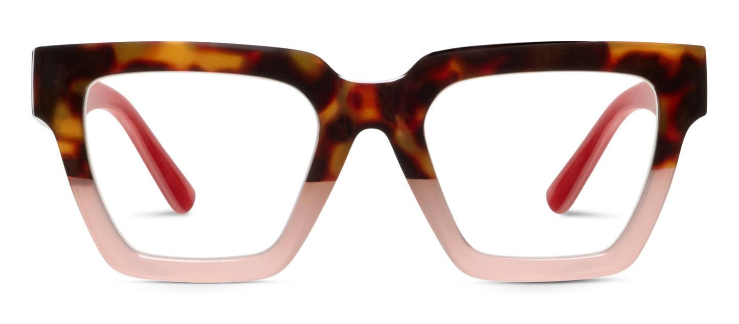 Peepers - Take a Bow (Blue Light): Chai Tortoise/Green / Reading / 1.75