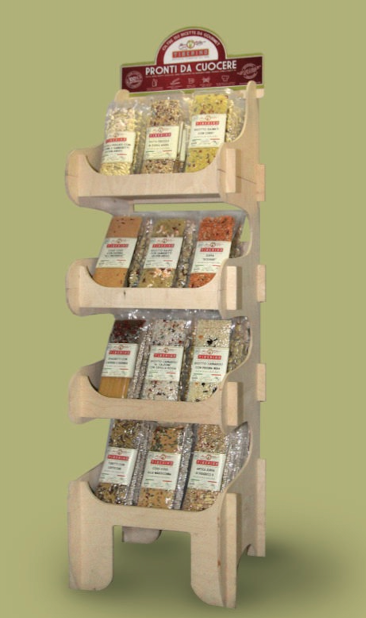 Tiberino - Shelf Display: Rack