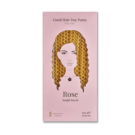 Greenomic Delikatessen, USA - Good Hair Day Pasta Rose lunghi bucati (Case of 10 packs)