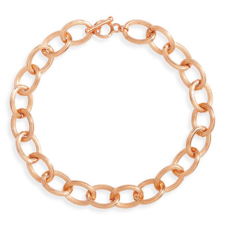 KARINE SULTAN - Layering Chain Necklace - Large Chain: Gold