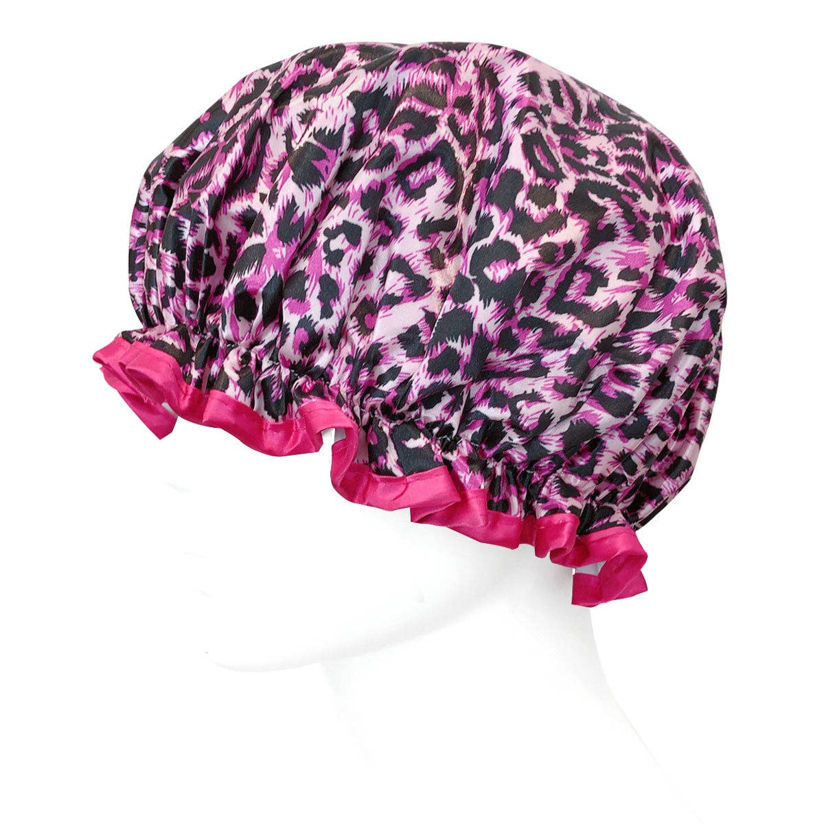 Wrapables.com - Wrapables  Double Layer Waterproof Shower Caps (Set of 4): Majestic Floral